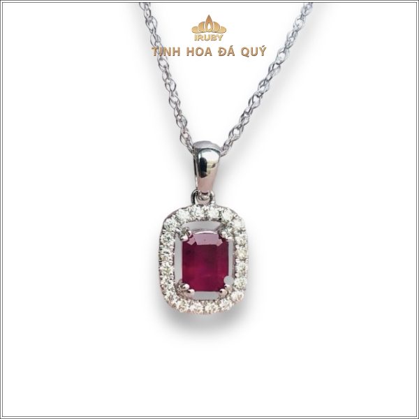 Mẫu mặt dây Ruby kết Kim Cương - IRRF 240351 hình ảnh