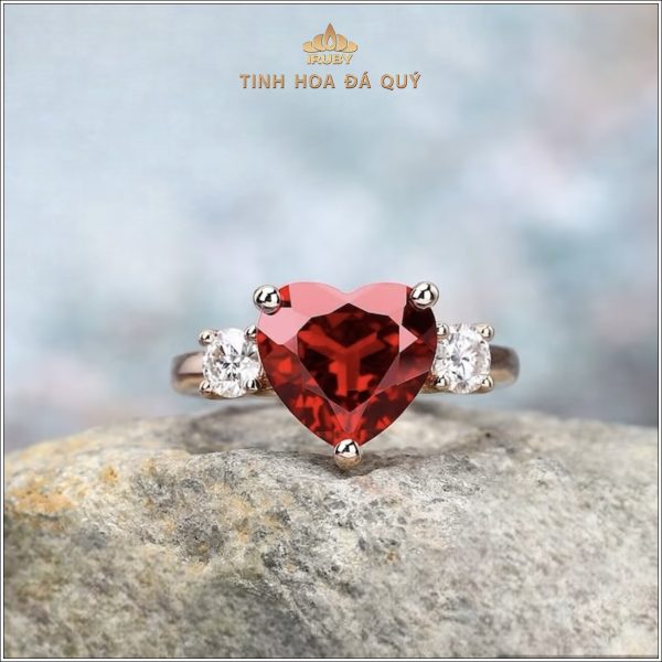 Mẫu nhẫn Ruby Heart - IRRF 240364 hình ảnh 1