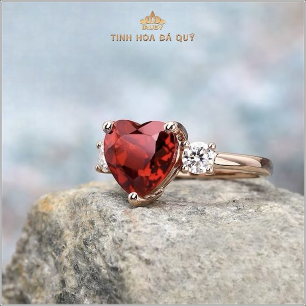 Mẫu nhẫn Ruby Heart - IRRF 240364 hình ảnh 3