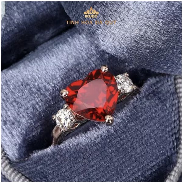 Mẫu nhẫn Ruby Heart - IRRF 240364 hình ảnh 4