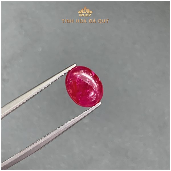 Đá Ruby cabochon Lục Yên 1,76ct - IRRC214 2404176 hình ảnh 1