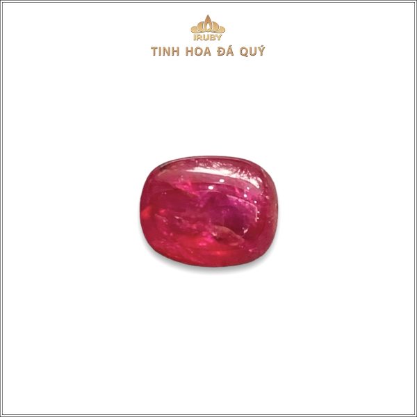 Đá Ruby cabochon đỏ huyết 3,97ct - IRRC219 2404397 hình ảnh