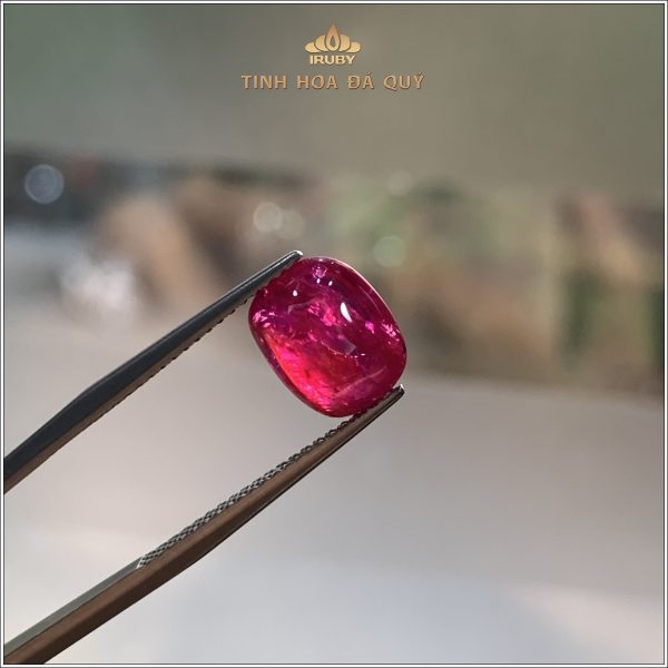 Đá Ruby cabochon đỏ huyết 3,97ct - IRRC219 2404397 hình ảnh 5