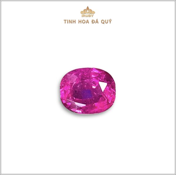 Đá Ruby facet đỏ hồng tự nhiên 100% 1,54ct - IRRF218 2404154 hình ảnh