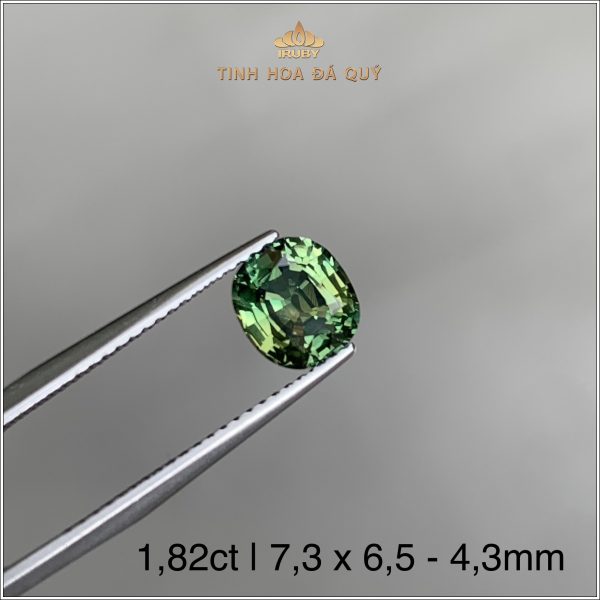 Đá Sapphire xanh lục Buôn Hồ 1,82ct - IRGS176 2404182 hình ảnh 1