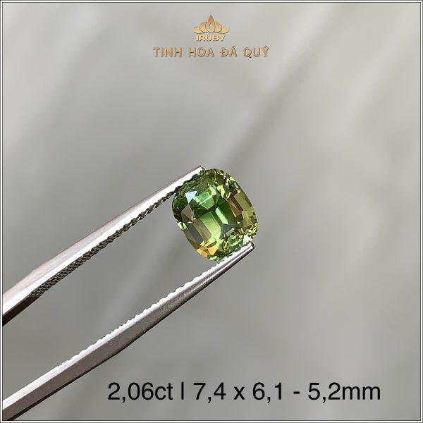 Đá Sapphire xanh lục Buôn Hồ 2,06ct - IRGS206 2404206 hình ảnh 2