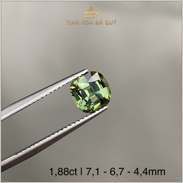 Đá Sapphire xanh lục tự nhiên 100% 1,88ct - IRGS178 2404188 hình ảnh 1