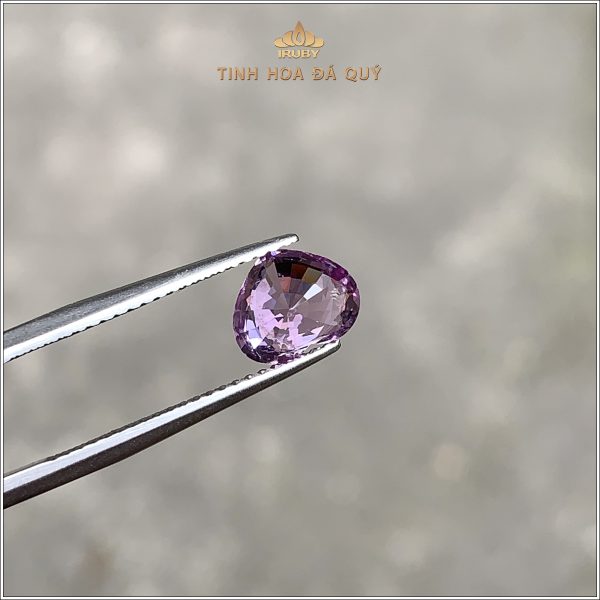 Đá Spinel tím trái tim Lục Yên 1,61ct - IRSI95 2403161 hình ảnh 4