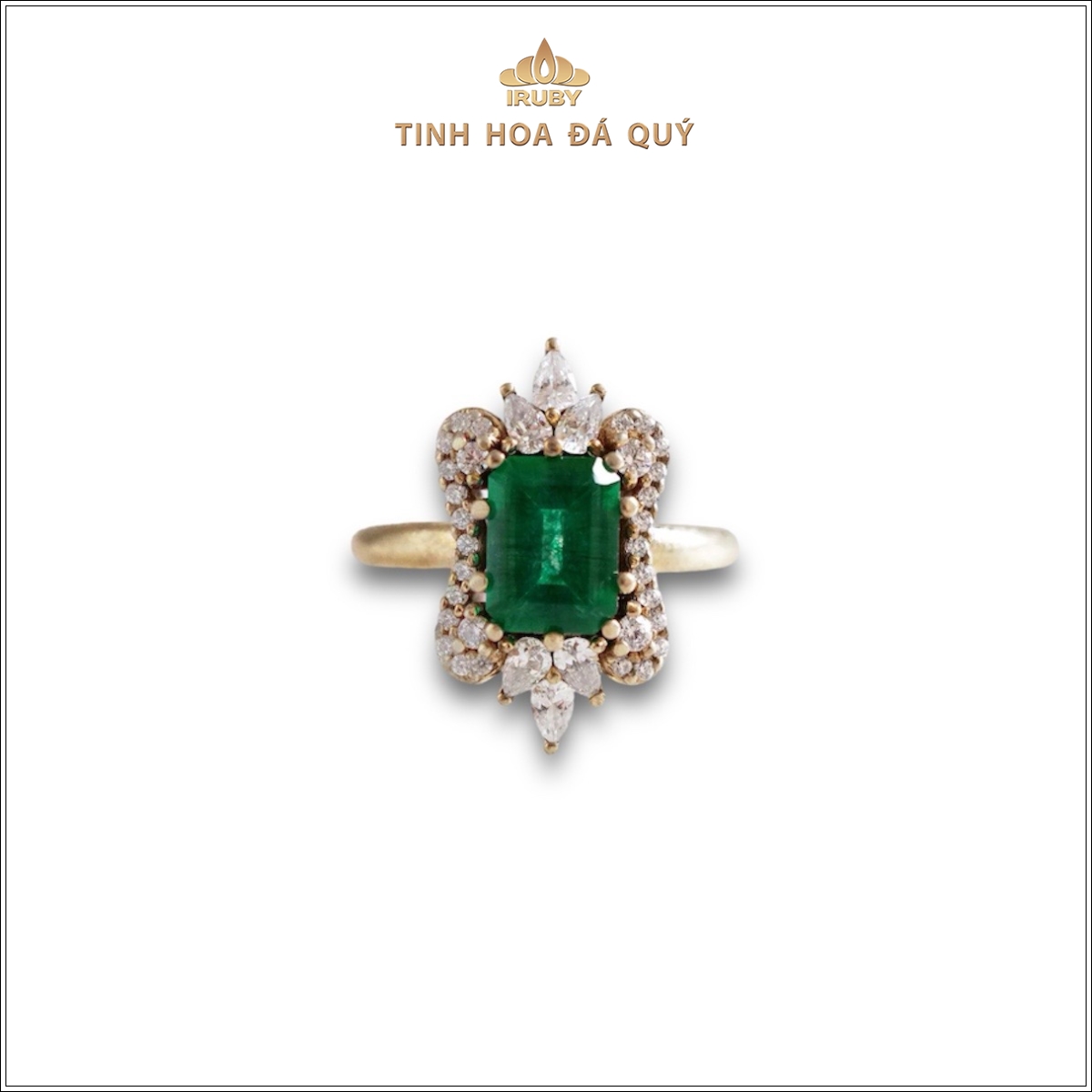 Mẫu nhẫn Emerald Lady - IREM 240373