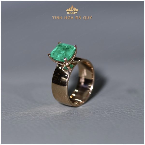 Nhẫn nữ Emerald - IREM41 2404225 hình ảnh 4