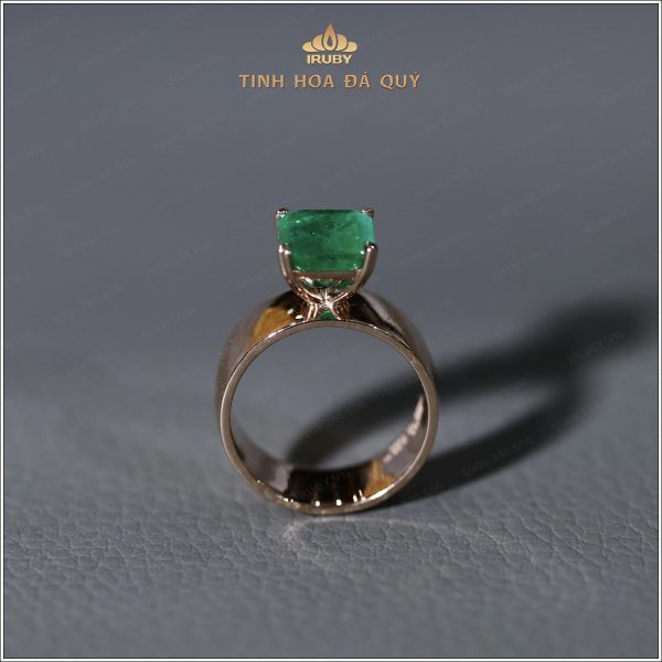 Nhẫn nữ Emerald - IREM41 2404225 hình ảnh 5