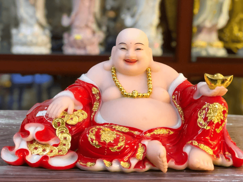 Năng lượng từ Phật Di Lặc bảo vệ người sở hữu và xua tan năng lượng xấu