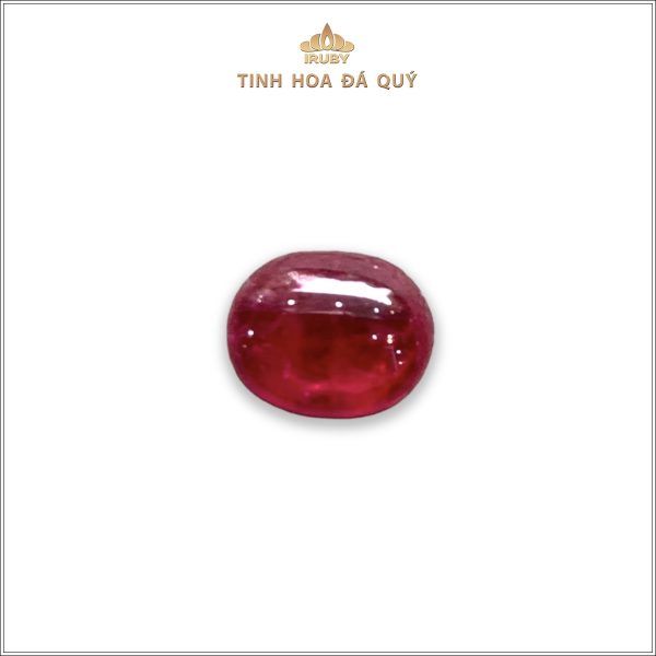 Đá Ruby cabochon đỏ huyết 1,66ct - IRRC232 2405166 hình ảnh