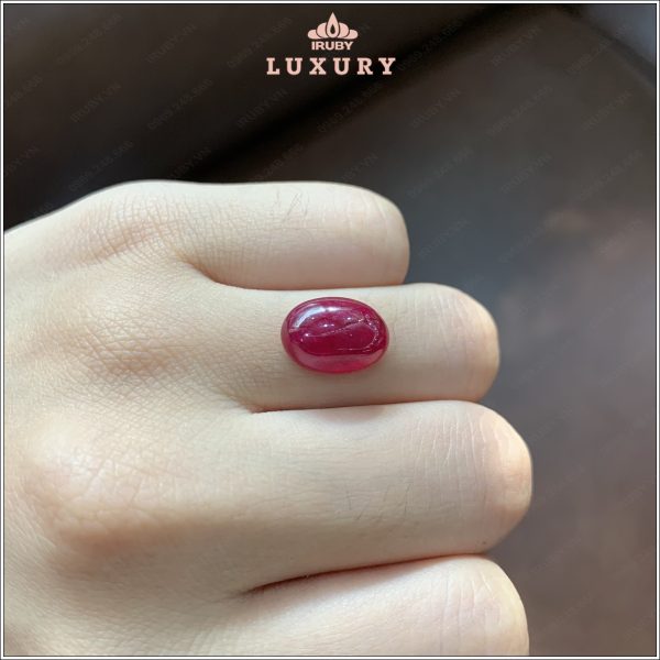 Đá Ruby đỏ huyết chất ngọc trong 8,85ct - IRRC229 2405885 hình ảnh 6