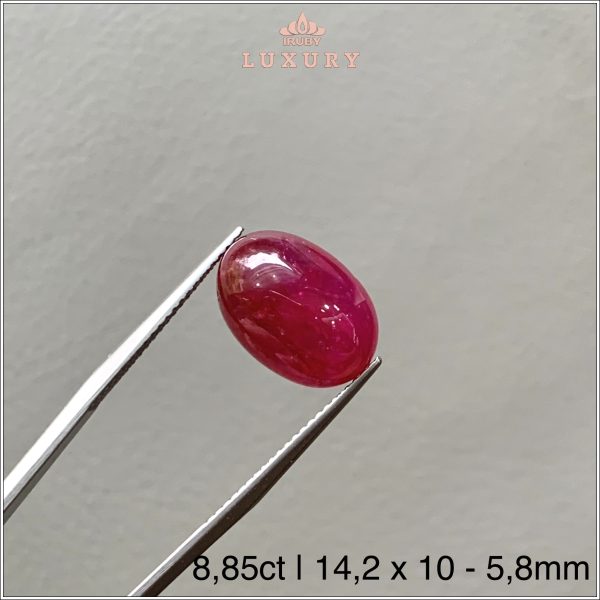 Đá Ruby đỏ huyết chất ngọc trong 8,85ct - IRRC229 2405885 hình ảnh 2