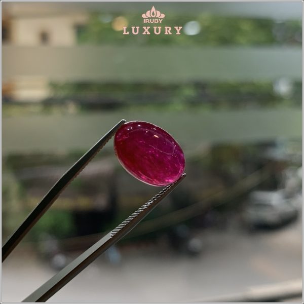 Đá Ruby đỏ huyết chất ngọc trong 8,85ct - IRRC229 2405885 hình ảnh 5