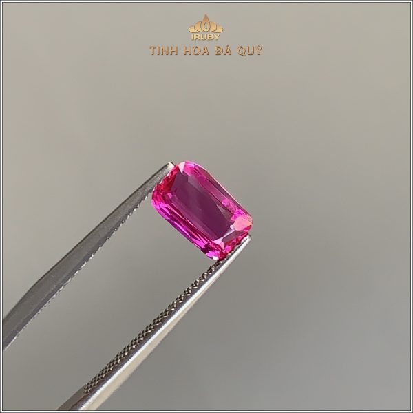 Đá Ruby facet đỏ hồng Lục Yên 1,28ct - IRRF226 2405128 hình ảnh 1