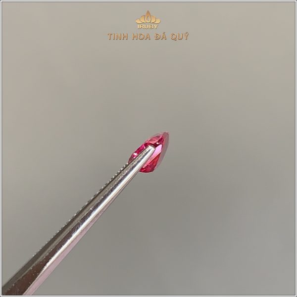 Đá Ruby facet đỏ hồng Lục Yên 1,28ct - IRRF226 2405128 hình ảnh 3