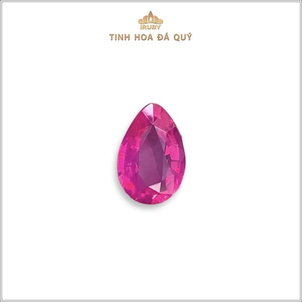 Đá Ruby facet đỏ hồng tươi Lục Yên 1,29ct - IRRF227 2405129 hình ảnh