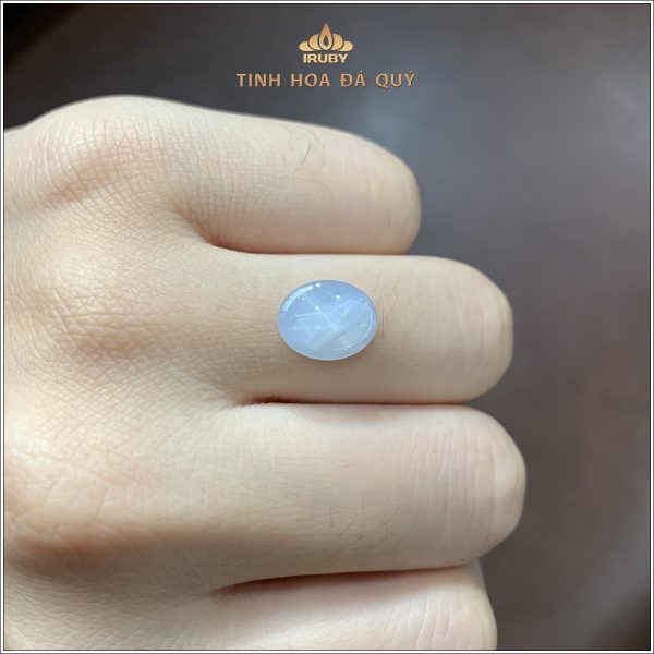 Đá Sapphire trắng sao nét căng 5,30ct – IRSP222 2405530 hình ảnh 6