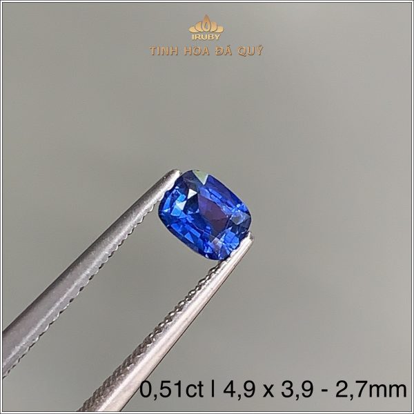 Đá Sapphire xanh lam hoàng gia 0,51ct - IRBS211 2405051 hình ảnh 2