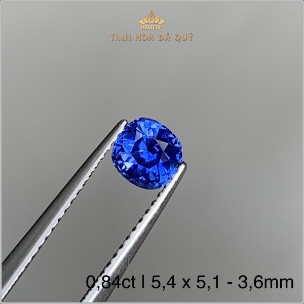 Đá Sapphire xanh lam hoàng gia 0,84ct - IRBS204 2405084 hình ảnh 2