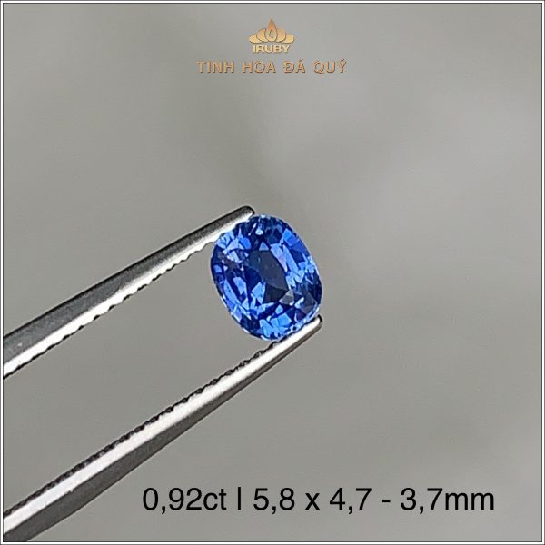 Đá Sapphire xanh lam hoàng gia 0,92ct - IRBS208 2405092 hình ảnh 2