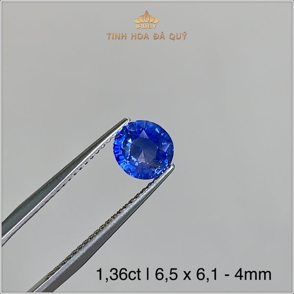 Đá Sapphire xanh lam hoàng gia 1,36ct - IRBS197 2405136 hình ảnh 2