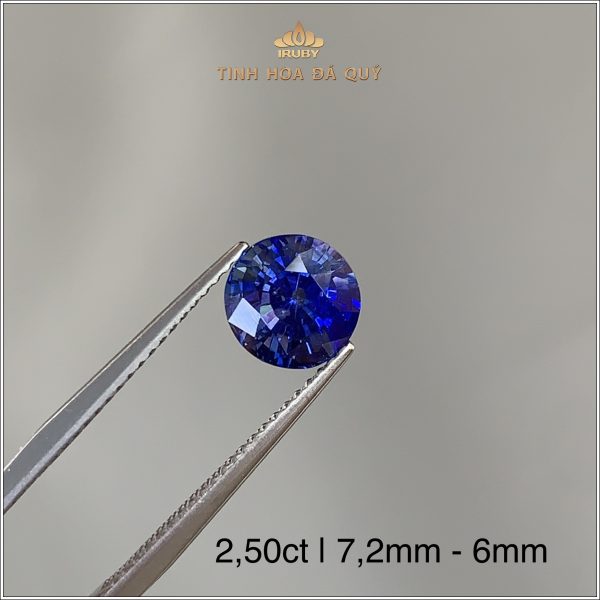 Đá Sapphire xanh lam hoàng gia 2,50ct - IRBS190 2405250 hình ảnh 2