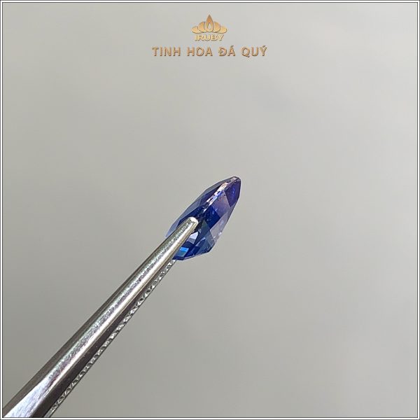 Đá Sapphire xanh lam khối giọt nước 1,26ct - IRBS195 2405126 hình ảnh 3