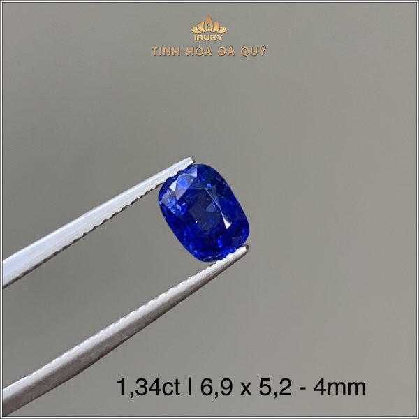 Đá Sapphire xanh lam tự nhiên 1,34ct - IRBS222 2405134 hình ảnh 2