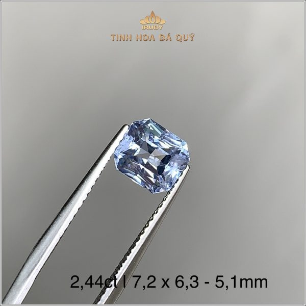 Đá Sapphire xanh lam tự nhiên 2,44ct - IRSP196 2405244 hình ảnh 2