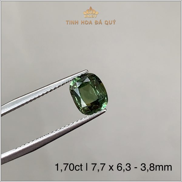 Đá Sapphire xanh lục Buôn Hồ 1,70ct - IRGS218 2405170 hình ảnh 2