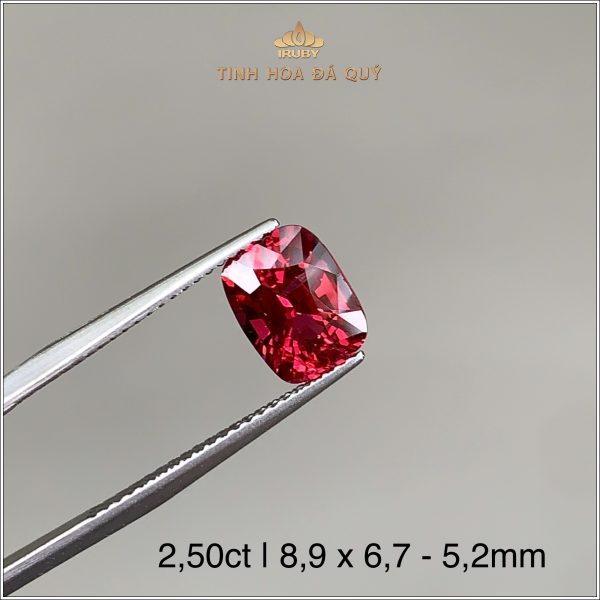 Đá Spinel đỏ xuất xứ Lục Yên 2,50ct - IRSI102 2405250 hình ảnh 2