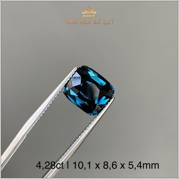 Đá Spinel gam màu xanh teal hiếm có 4,28ct - IRSI100 2405428 hình ảnh 2