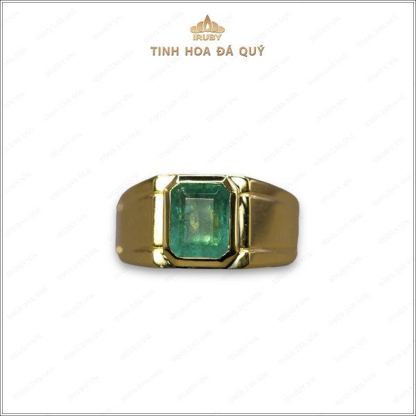 Nhẫn nam Emerald mẫu Doanh Nhân - IREM 240513 hình ảnh