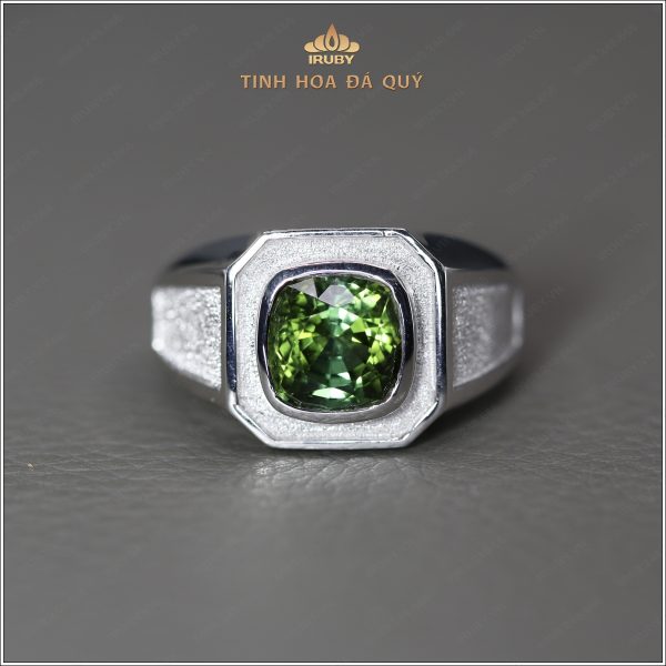 Nhẫn nam Tourmaline mẫu trơn Vintage - IRTM 235355 hình ảnh 1