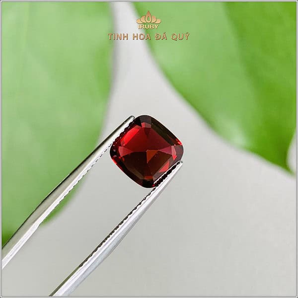 Đá Garnet Lục Yên gam màu đẹp nhất 3,17ct - IRGN126 2405317 hình ảnh 4