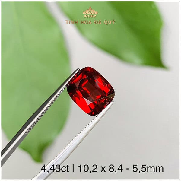 Đá Garnet Lục Yên gam màu đẹp nhất 4,43ct - IRGN125 2405443 hình ảnh 2