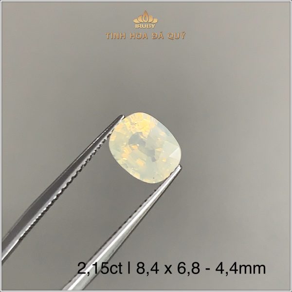 Đá Sapphire vàng ánh đồng Lục Yên 2,15ct - IRSP230 2406215 hình ảnh 2