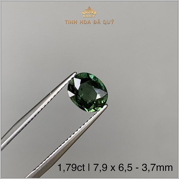 Đá Sapphire xanh lục Buôn Hồ 1,79ct - IRGS228 2406179 hình ảnh 2