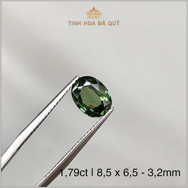 Đá Sapphire xanh lục Buôn Hồ 1,79ct - IRGS241 2406179 hình ảnh 2