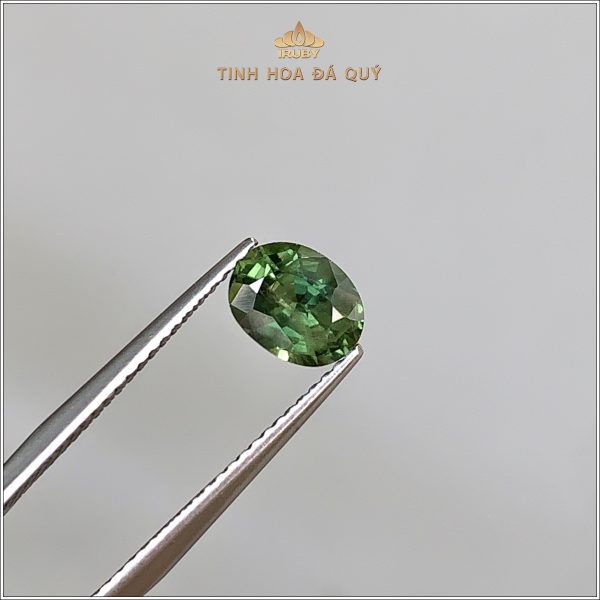 Đá Sapphire xanh lục tự nhiên 100% 1,35ct - IRGS247 2406135 hình ảnh 1