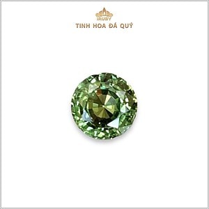 Đá Sapphire xanh lục tự nhiên 100% 1,38ct - IRGS234 2406138 hình ảnh