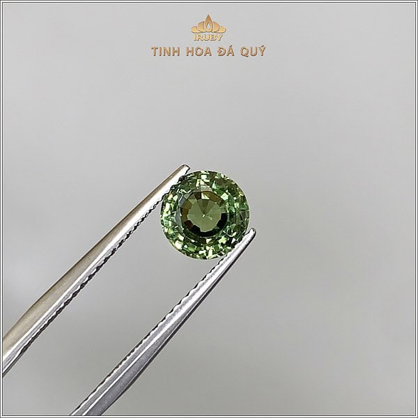 Đá Sapphire xanh lục tự nhiên 100% 1,38ct - IRGS234 2406138 hình ảnh 1