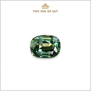 Đá Sapphire xanh lục tự nhiên 100% 1,59ct - IRGS233 2406159 hình ảnh