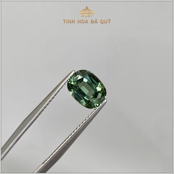 Đá Sapphire xanh lục tự nhiên 100% 1,59ct - IRGS233 2406159 hình ảnh 1