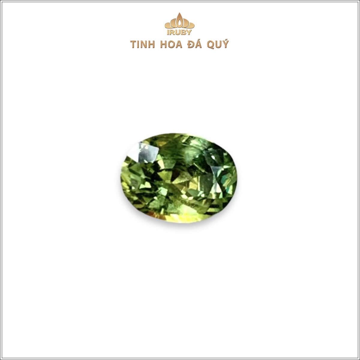 Đá Sapphire xanh lục tự nhiên 100% 1,64ct - IRGS236 2406164