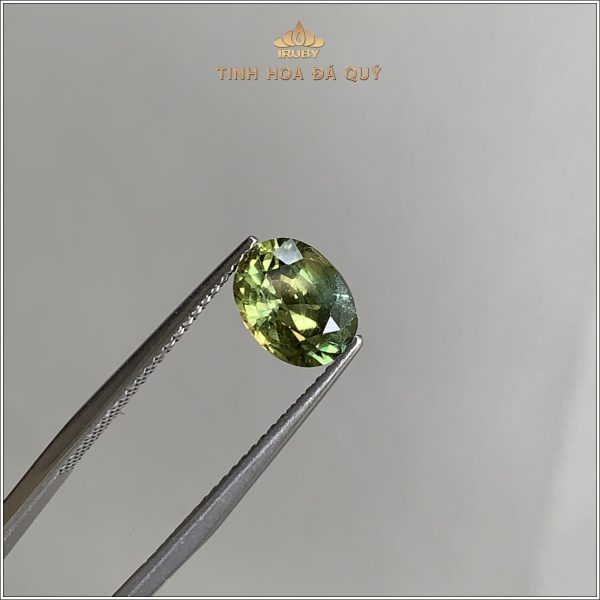 Đá Sapphire xanh lục tự nhiên 100% 1,64ct - IRGS236 2406164 hình ảnh 1