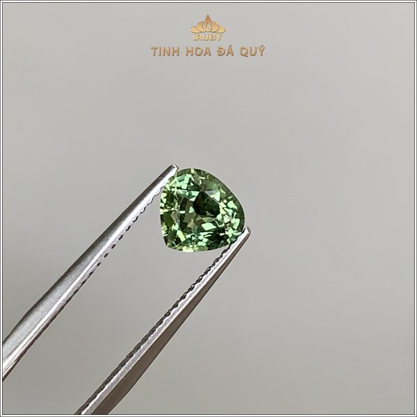 Đá Sapphire xanh lục tự nhiên 100% 1,29ct - IRGS244 2406129 hình ảnh 1